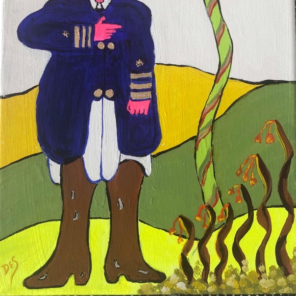 Old Fred Painting from Yellow Submarine 8x10